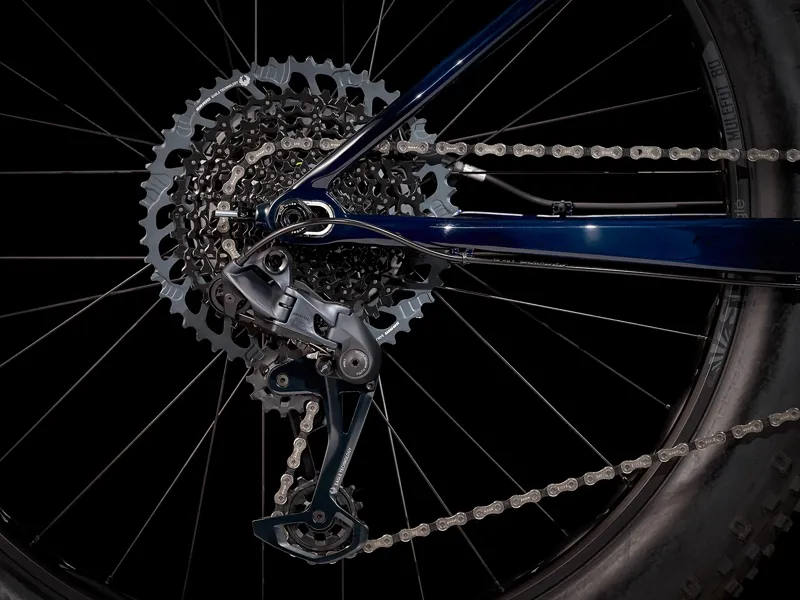 Trek Farley 9.6 Carbon 2021 Fat Bike Blue Smoke -2