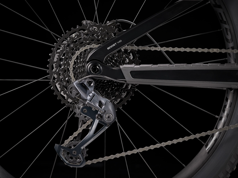 Trek Fuel EX 9.7 NXGX 2021 Mountain Bike Matte Raw Carbon/Gloss Trek Black-2