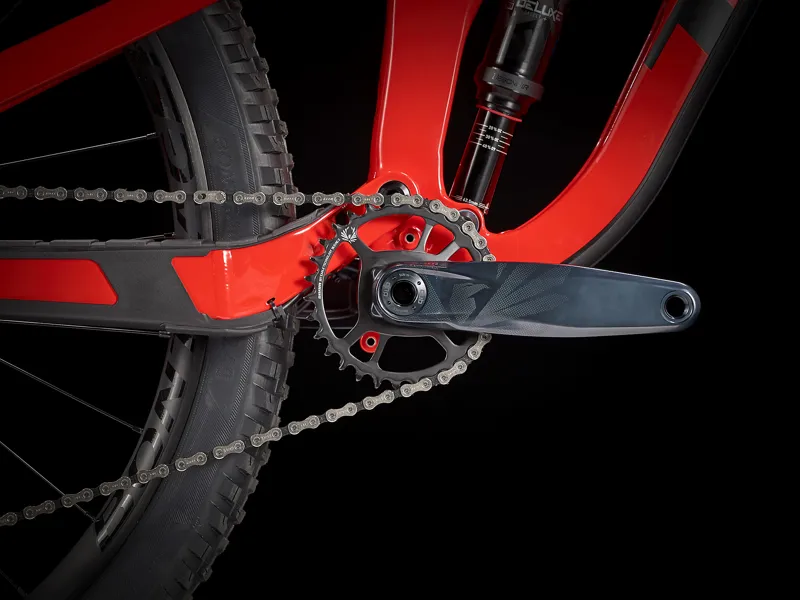 Trek Slash 7 2021 Enduro Mountain Bike Gloss Radioactive Red / Matte Black-2