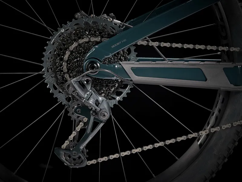 Trek Slash 8 2021 Enduro Mountain Bike Teal to Nautical Navy Fade-1