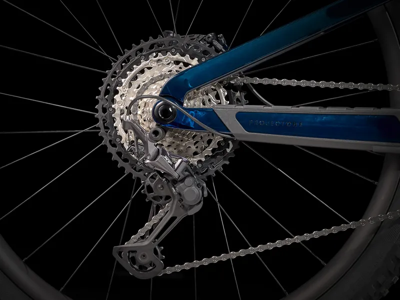 Trek Slash 9.8 XT 2021 Enduro Mountain Bike Carbon Blue Smoke-1