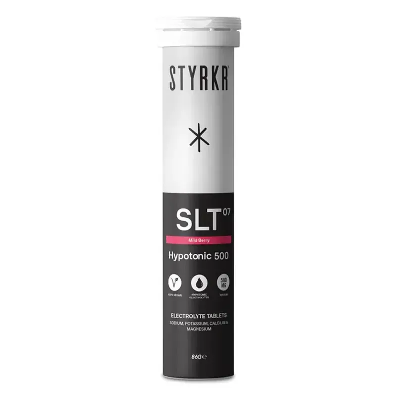 STYRKR - SLT07 Berry 500 Mg Sodium Hydration Tablets x12 500mg