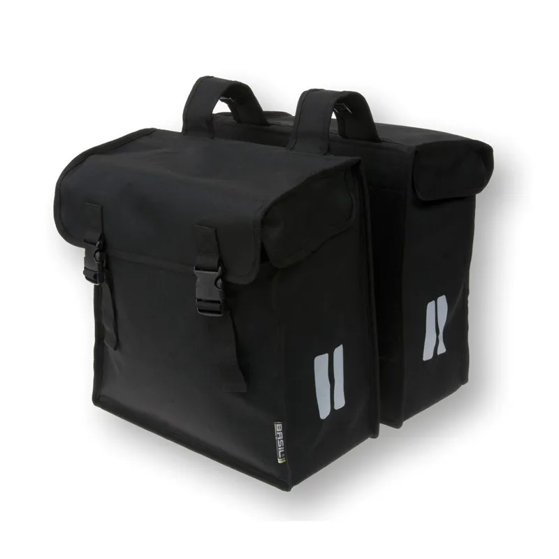 Basil Mara XXL Double Pannier Bag Water Resistant Black 47 litre