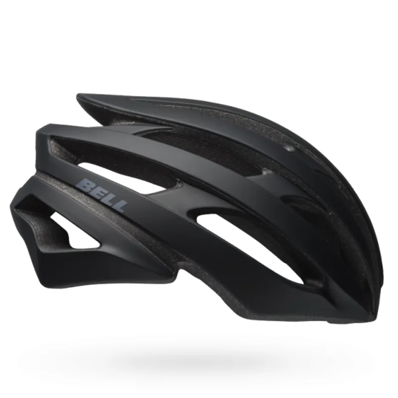 matt black cycle helmet