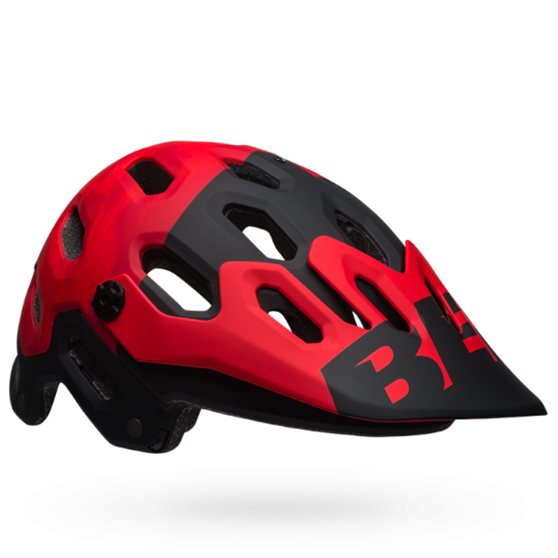 Bell Super 3 MIPS 2017 MTB Helmet Matt Red/ Marsala/ Black-2