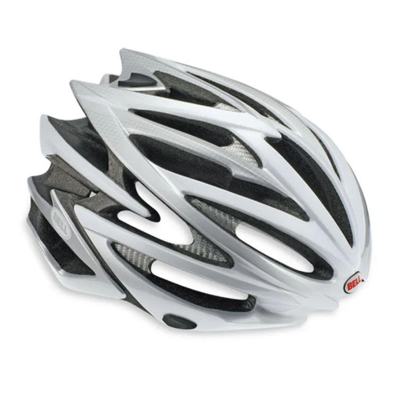 Bell Volt Silver / White Road and MTB Helmet