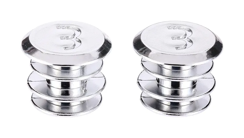 BBB EndCaps Bar End Plugs in Silver