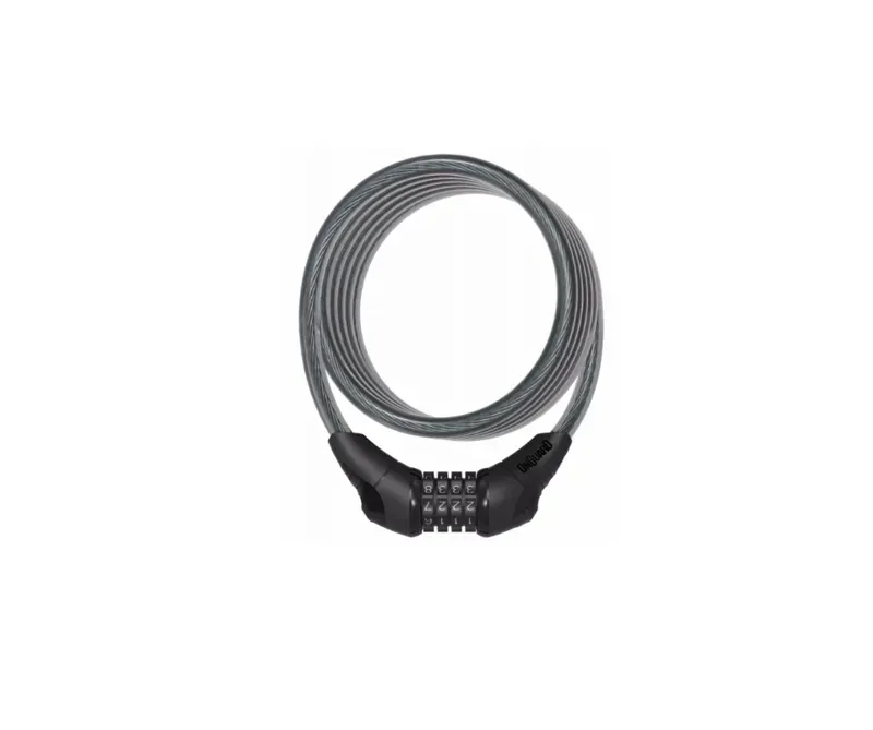 Neon Combo Coil Cable Locks Black 1