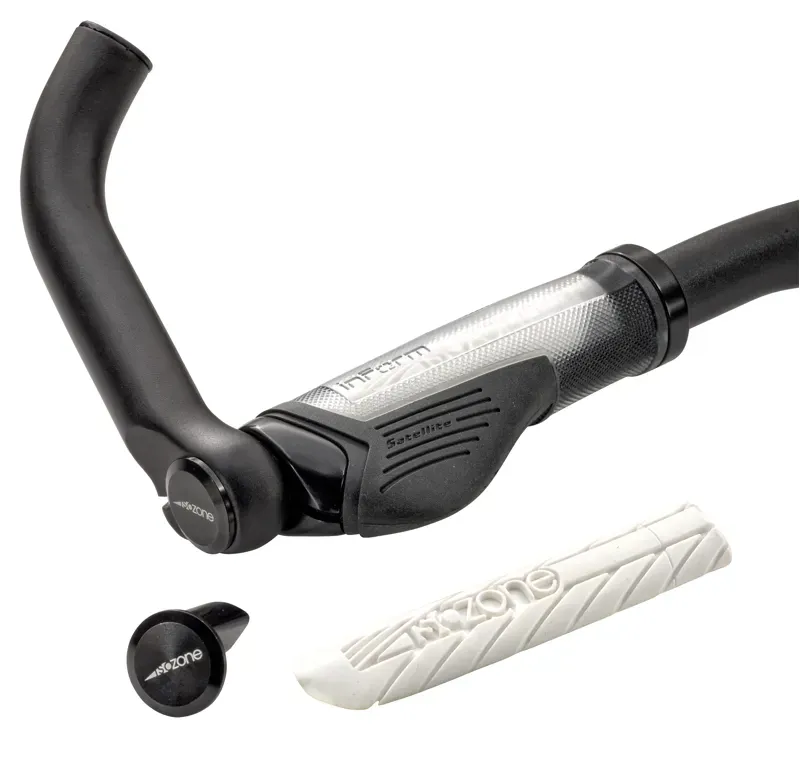 Bontrager Satellite Plus IsoZone Bar End Adapter in Black