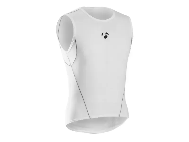 2017 Bontrager B1 Sleeveless Baselayer in White