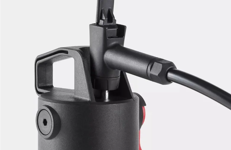 Bontrager Flash Can Tubeless Ready Black Floor Pump-2