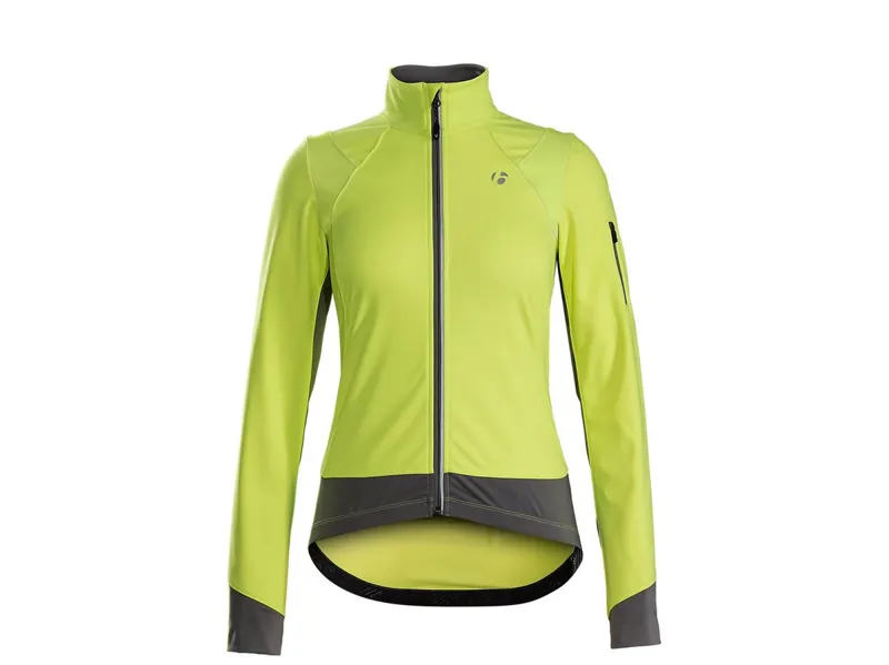 Bontrager Meraj S1 Softshell Womens Cycling Jacket Visibility Yellow
