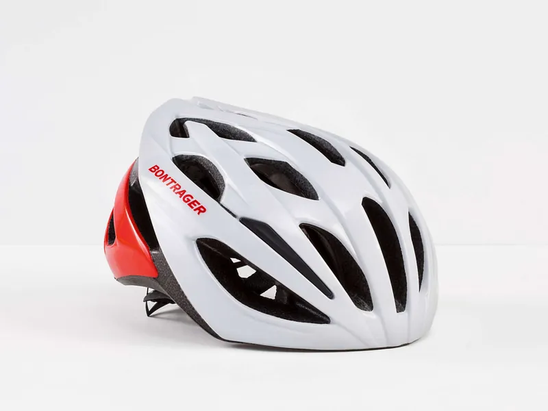 Bontrager Starvos Road Bike Helmet Trek White/Viper Red