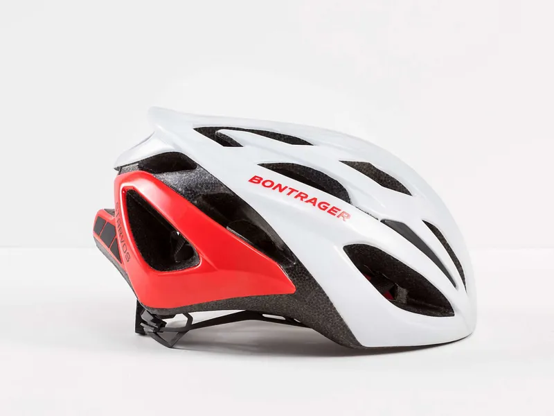 Bontrager Starvos Road Bike Helmet Trek White/Viper Red-1