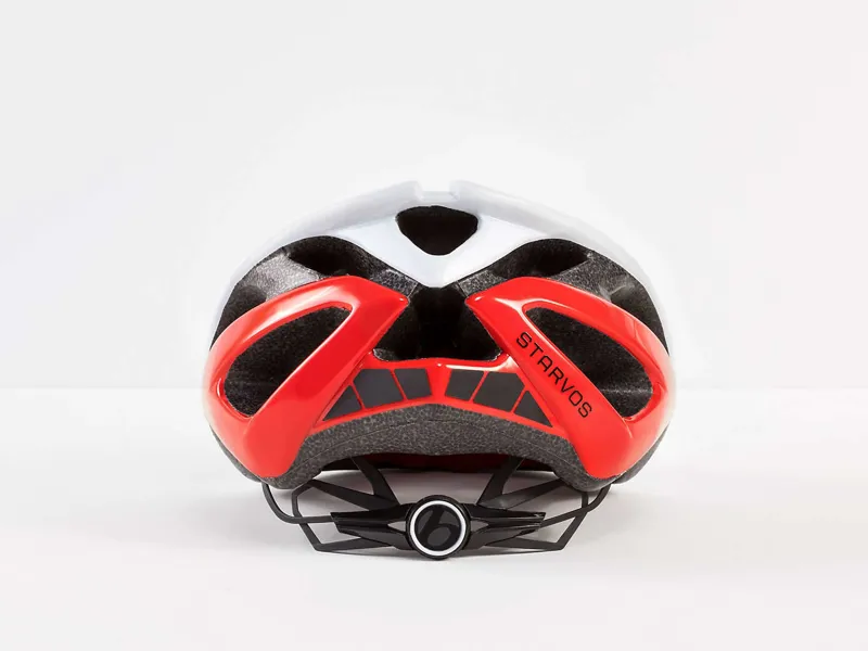 Bontrager Starvos Road Bike Helmet Trek White/Viper Red-3