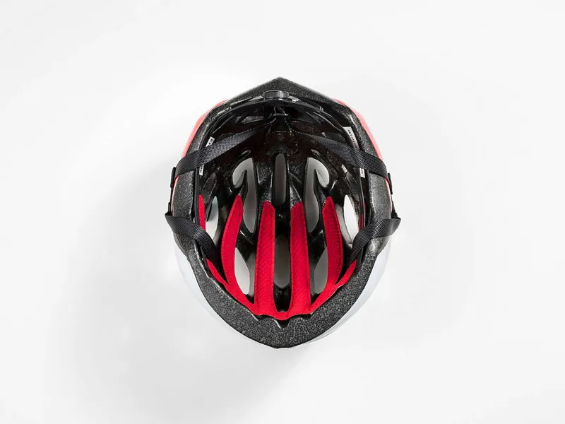 Bontrager Starvos Road Bike Helmet Trek White/Viper Red-4