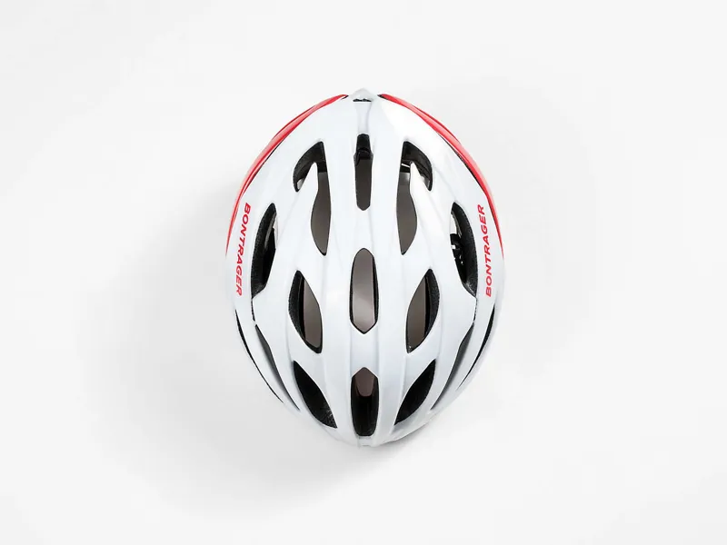 Bontrager Starvos Road Bike Helmet Trek White/Viper Red-5
