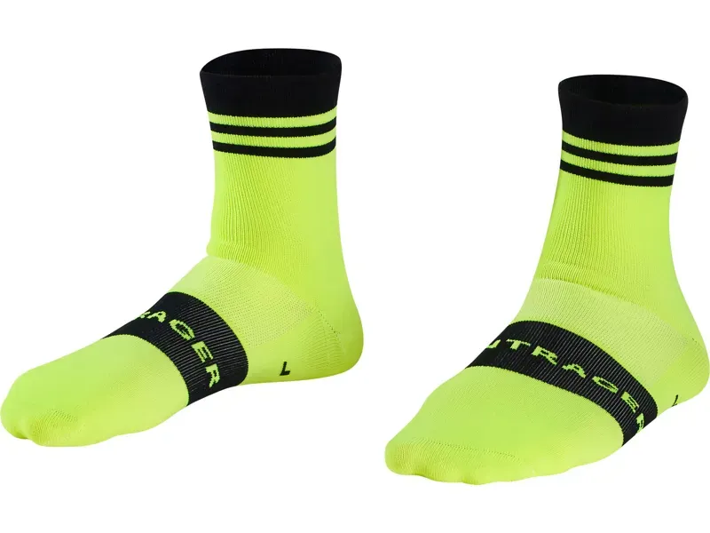 Bontrager Race Quarter Socks in Yellow