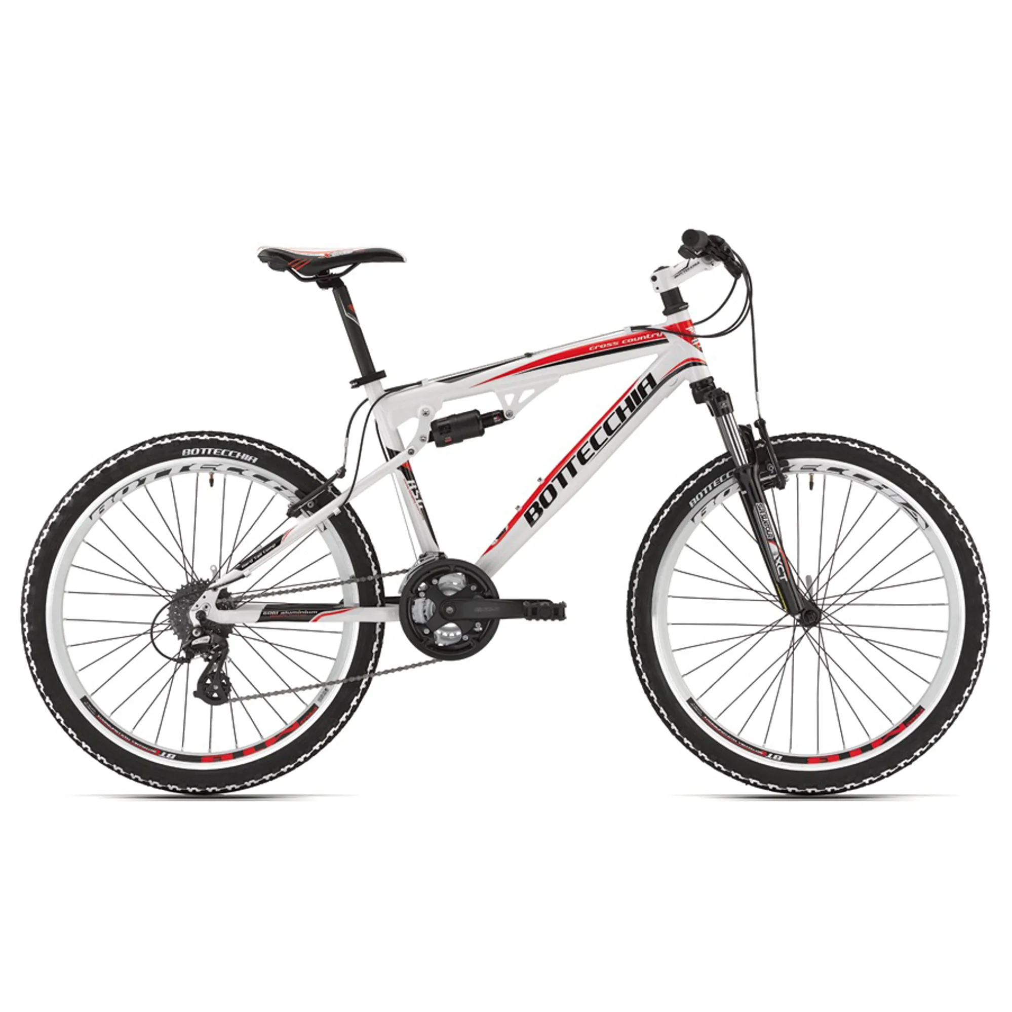 Bottecchia FR 660 Altus 24 Speed White Black Full Suspension Mountain Bike 2013