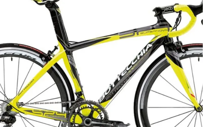 Bottecchia SP9 SUPERNOVA Yellow Carbon Road Frame | Buy Online |  Fatbirds.co.uk
