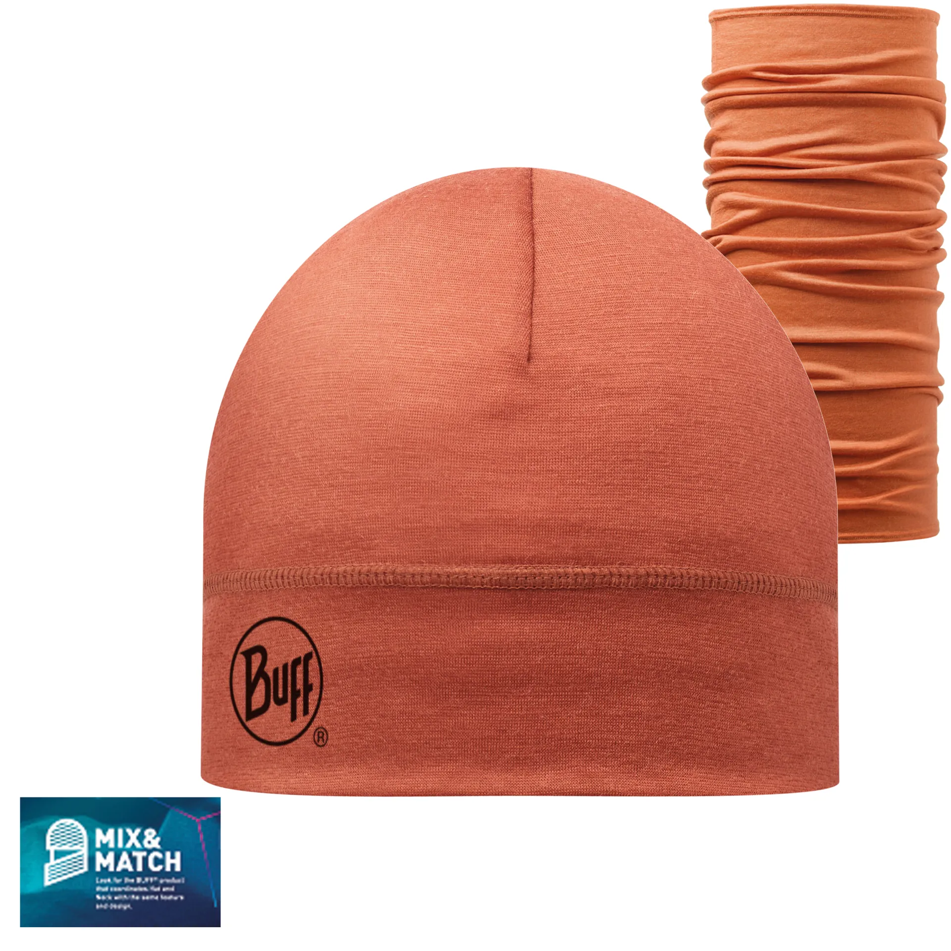 Buff Merino Lightweight Beanie - Light Grey