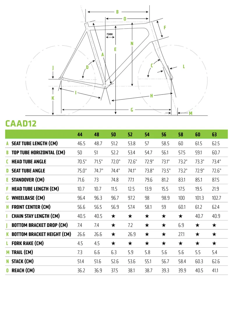 Cannondale Caad12 Dura-Ace 2019 Road Bike Concept Black