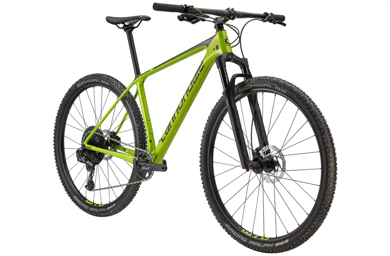 Cannondale F-Si Carbon 5 Hardtail Mountain Bike Green-1