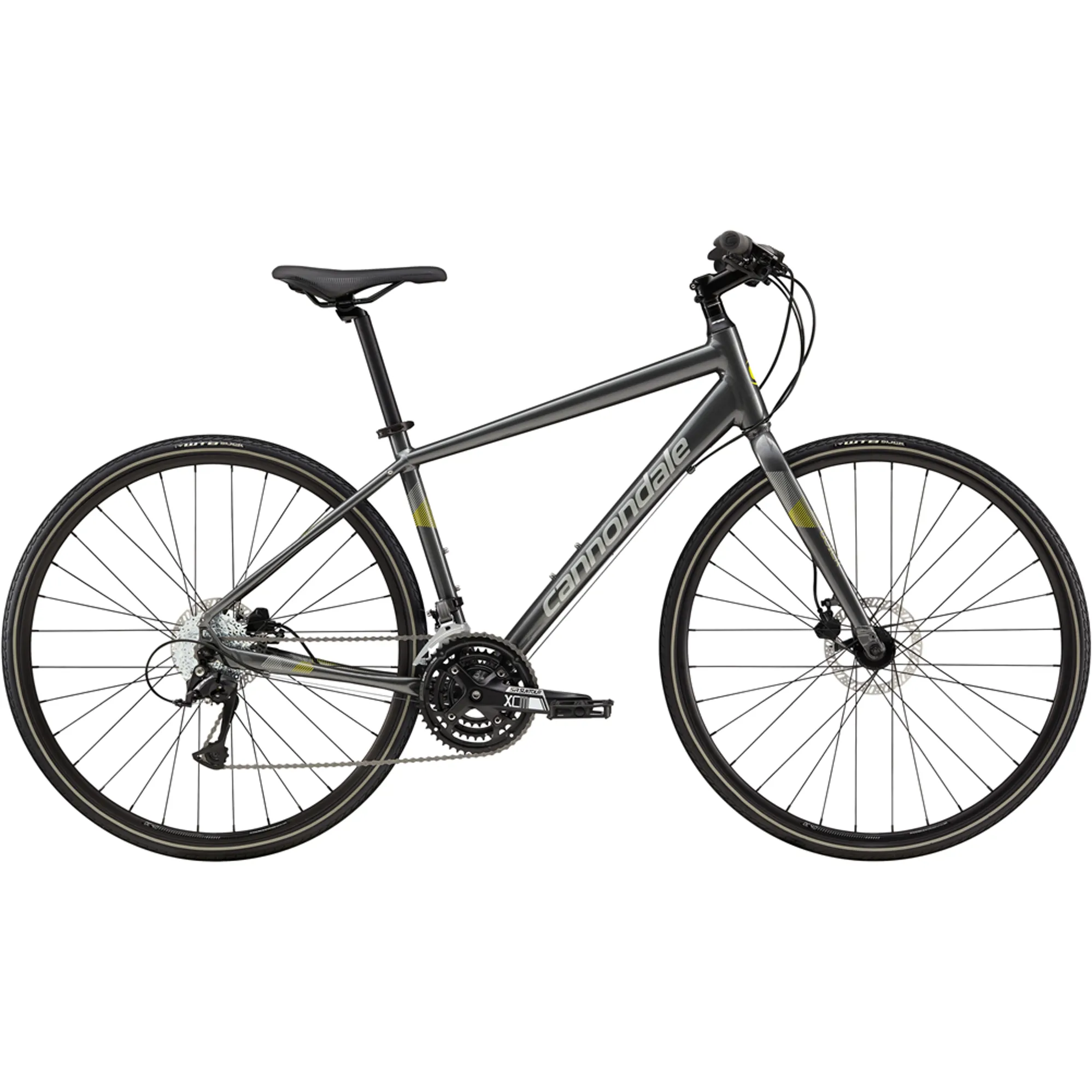 Cannondale Quick 5 2019 Mens Flat Bar Hybrid Bike Grey