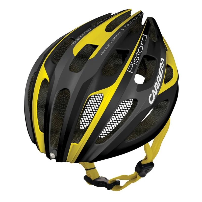 Carrera E00448 Pistard Road Helmet Black/ Yellow