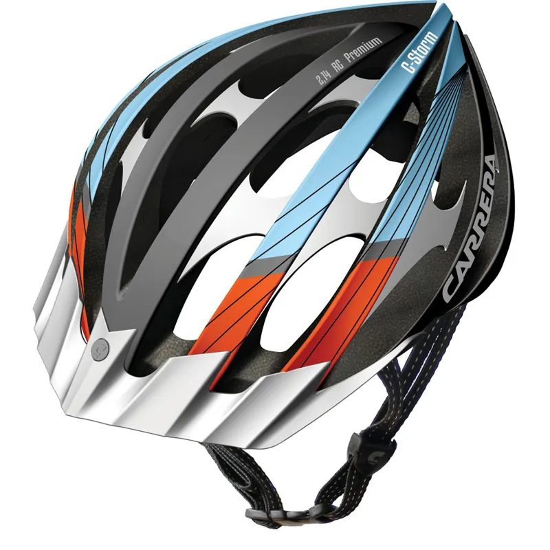 Carrera E0449 C-Storm 2 MTB Helmet Blue/ Orange