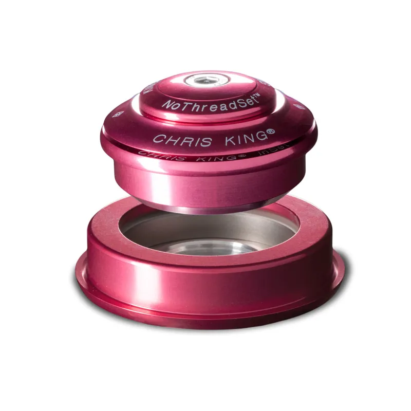 Chris King InSet 2 Pink ZS44/ZS56 Tapered Headset
