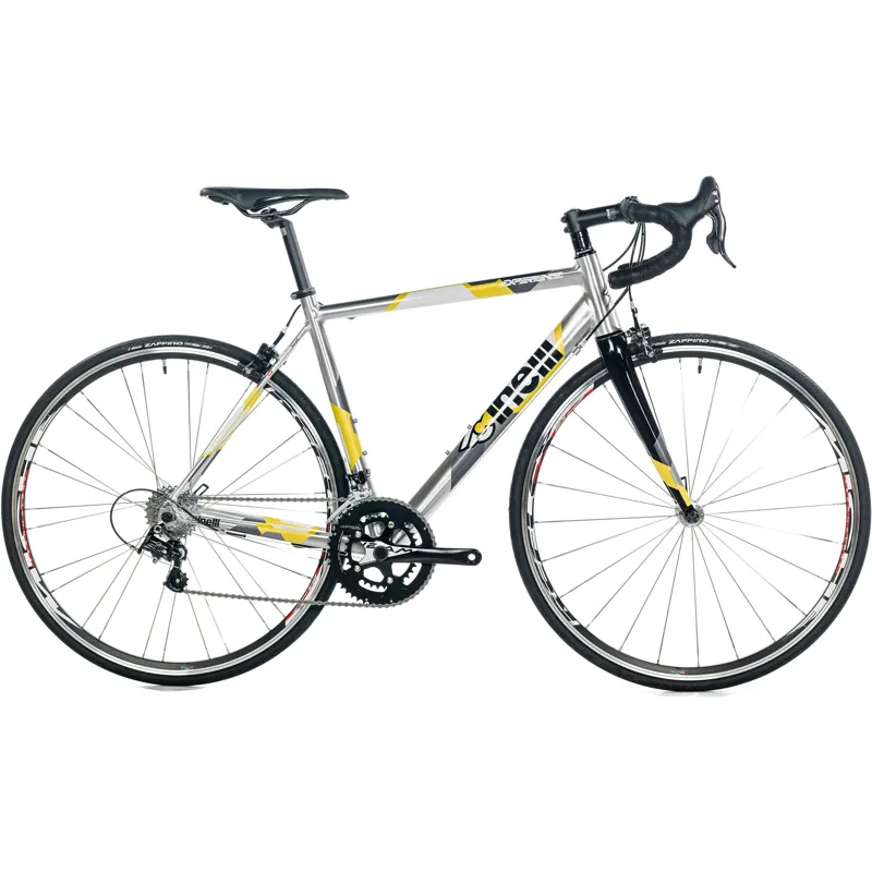 Cinelli Experience Veloce Silver/ Yellow Road Bike