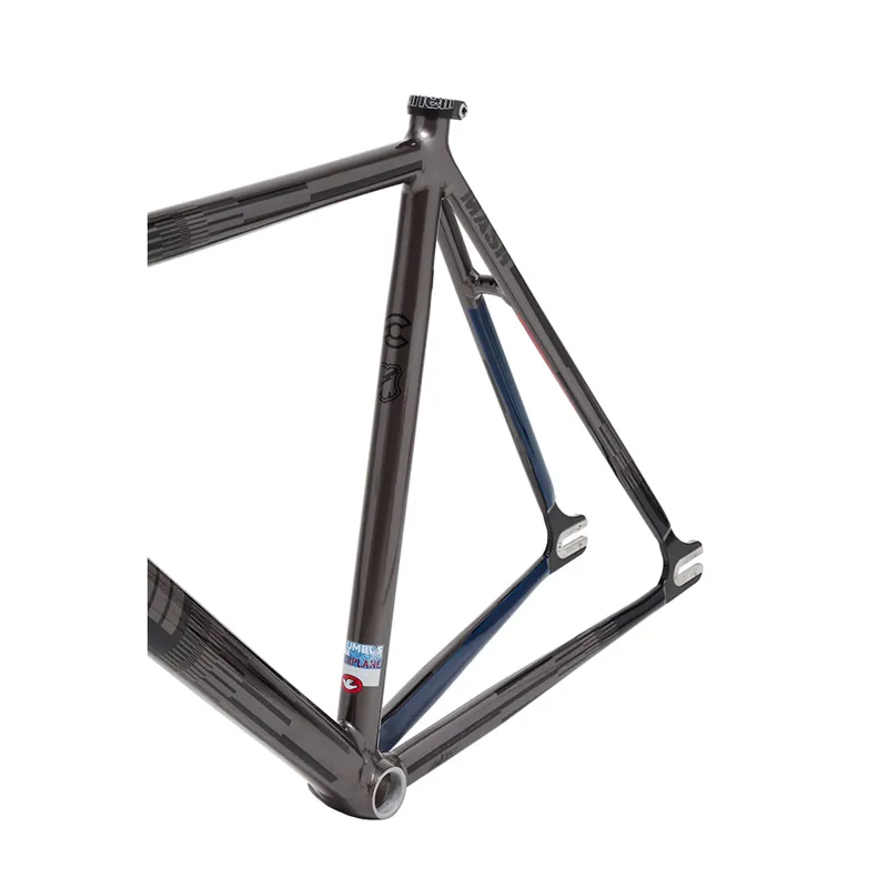 Cinelli Mash Parallax Single Speed Frameset Charcoal Optical