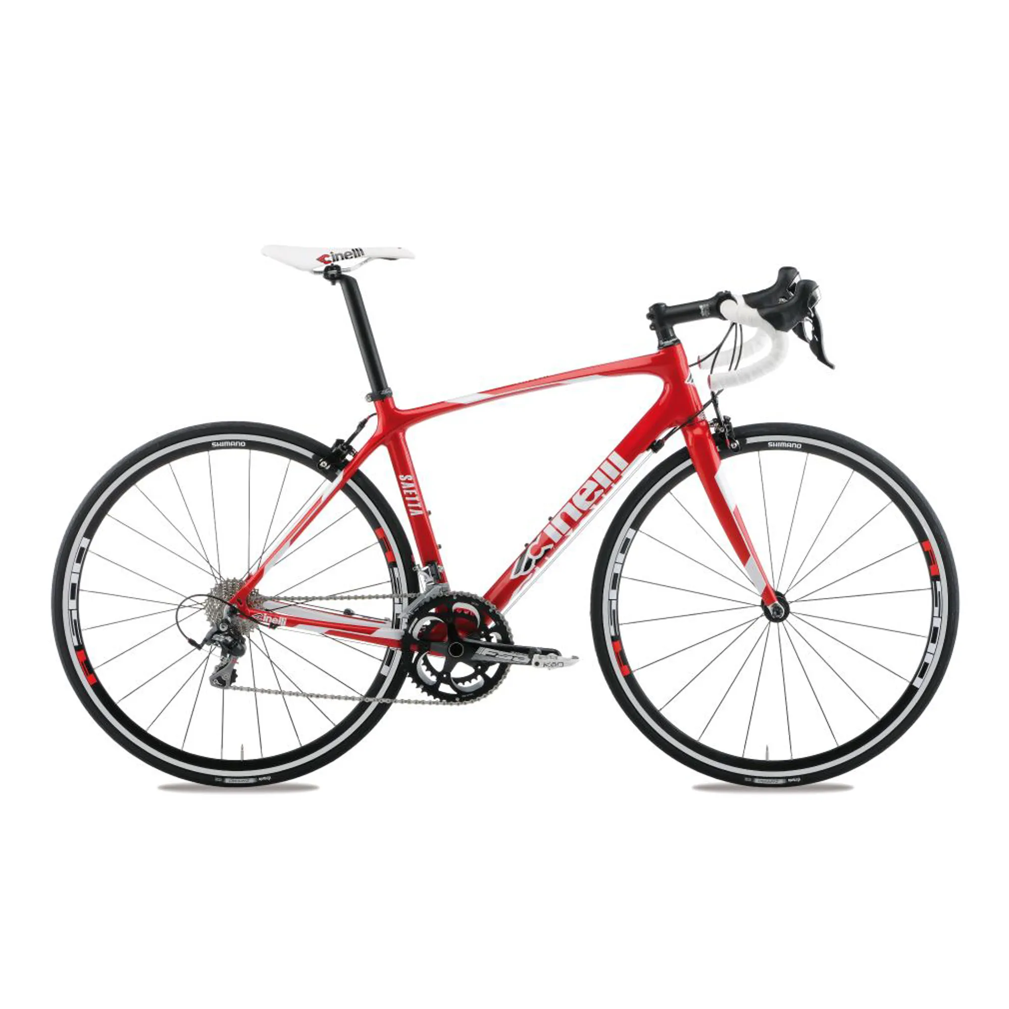 Cinelli Saetta 105 Radical Red Carbon Road Bike