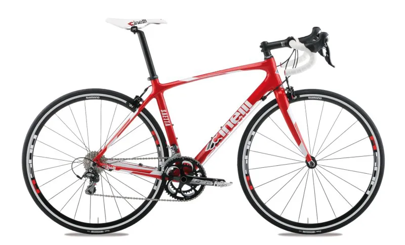 Cinelli Saetta Radical Veloce Red Carbon Road Bike