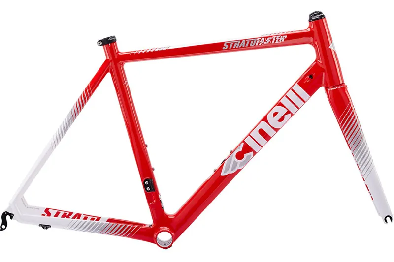 パーツ cinelli strato faster frameset cinelli_strato_faster_red_carb