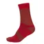 Endura Hummvee Waterproof Socks in Red