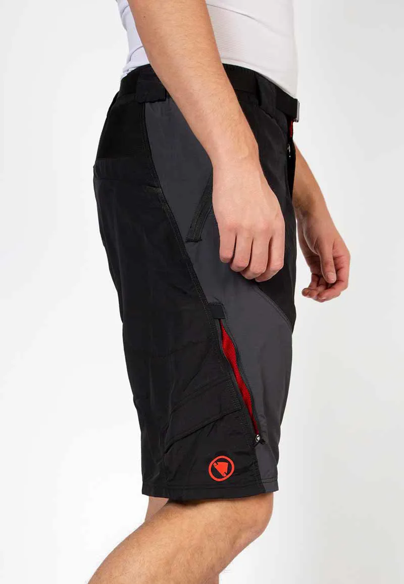 Endura Hummvee Shorts II with Liner in Black-6