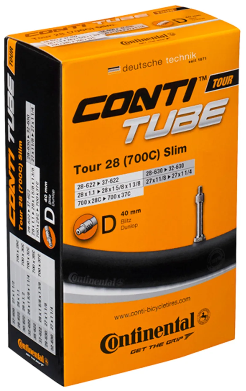 Continental Tour 700 x 28 47C Schrader inner tube