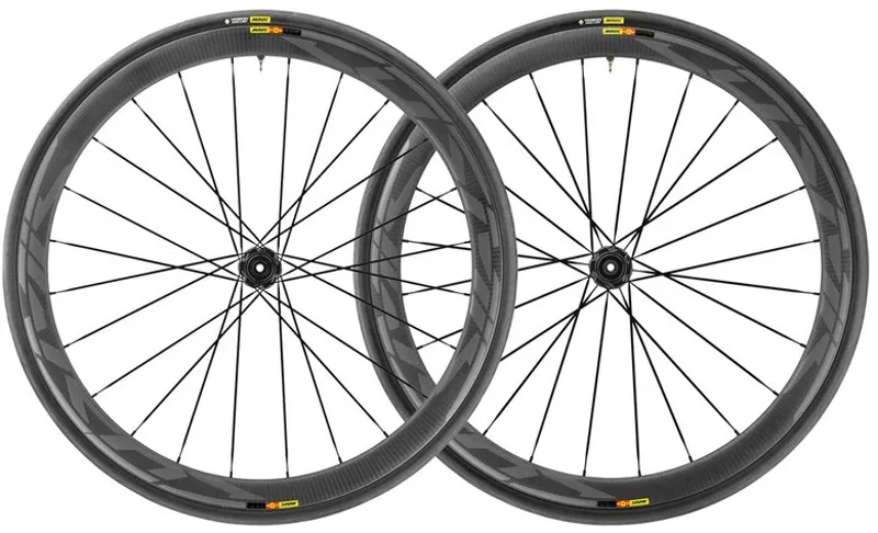 Mavic Cosmic Pro Carbon SL UST Disc CL wheelset 2018 Pair 12mm