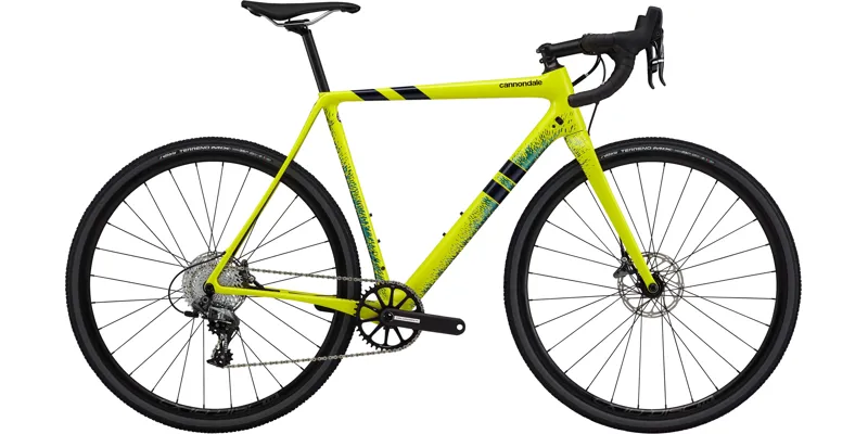 2020 Cannondale SuperX Force 1 Carbon Cyclocross Bike in Yellow