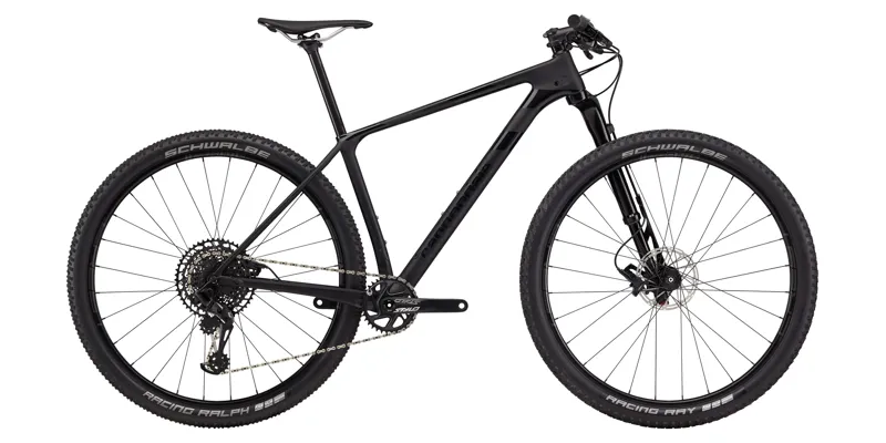 2020 Cannondale F-Si Carbon 3 Hardtail Mountain Bike in Black