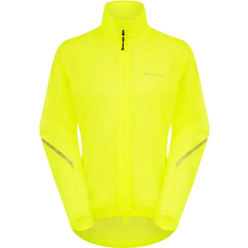 Madison Flux Ultra-Packable Waterproof Women's Jacket HiViz Yellow