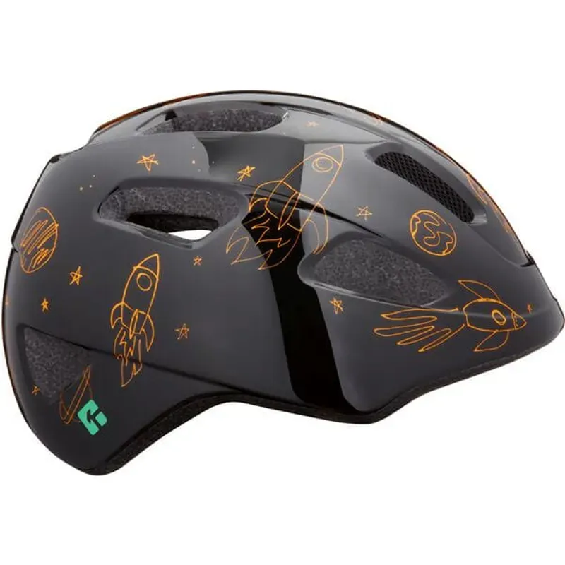 Lazer PNut 2.0 KinetiCore Kid's Helmet Flying Rocket