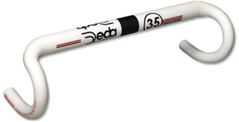 Deda M35 35mm Carbon White Bar Road Handlebars
