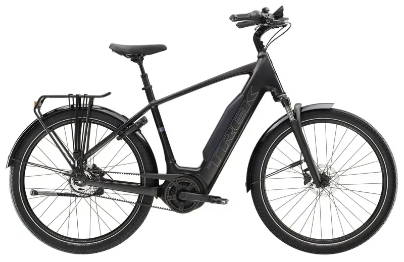 Trek District+ 4 800Wh e-Bike In Trek Black Satin