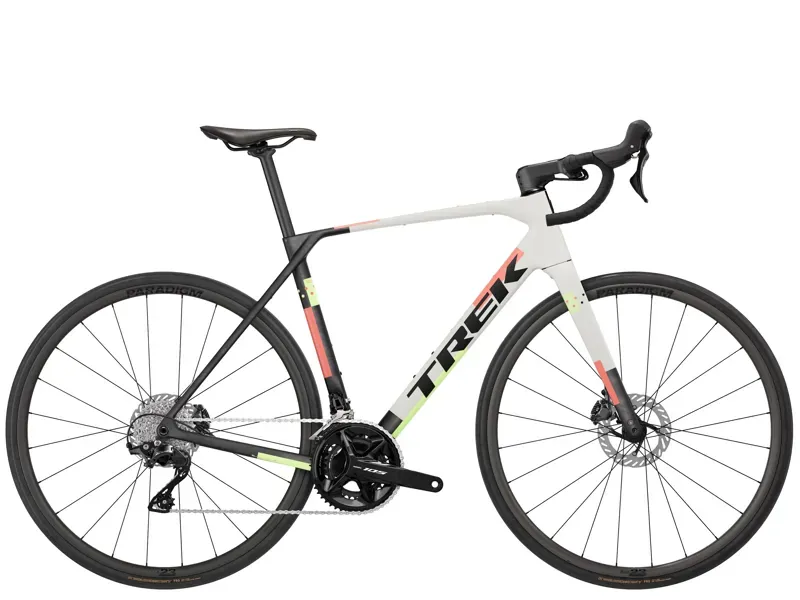 Trek Domane SL 5 Gen 5 Buff Beige and Matte Era White/Deep Smoke-1