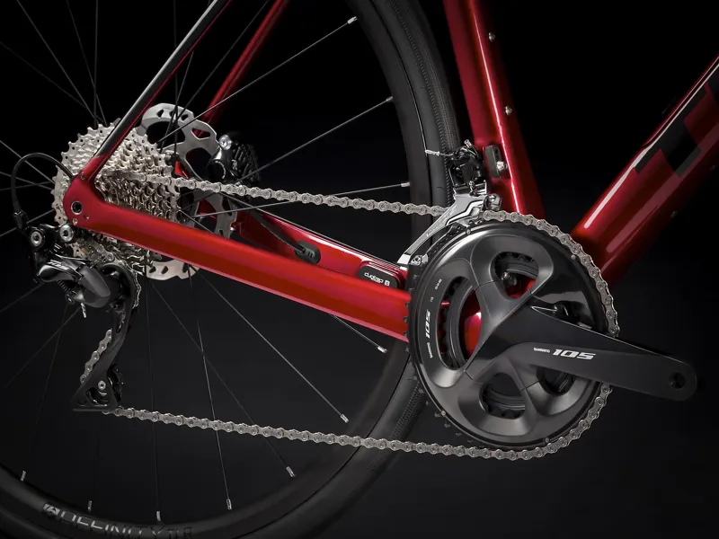 2022 Trek Domane SL 5 Carbon Performance Road Bike in Red-5