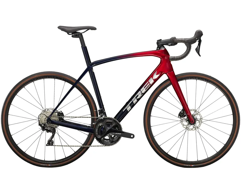 2022 Trek Domane SL 5 Carbon Performance Road Bike in Red