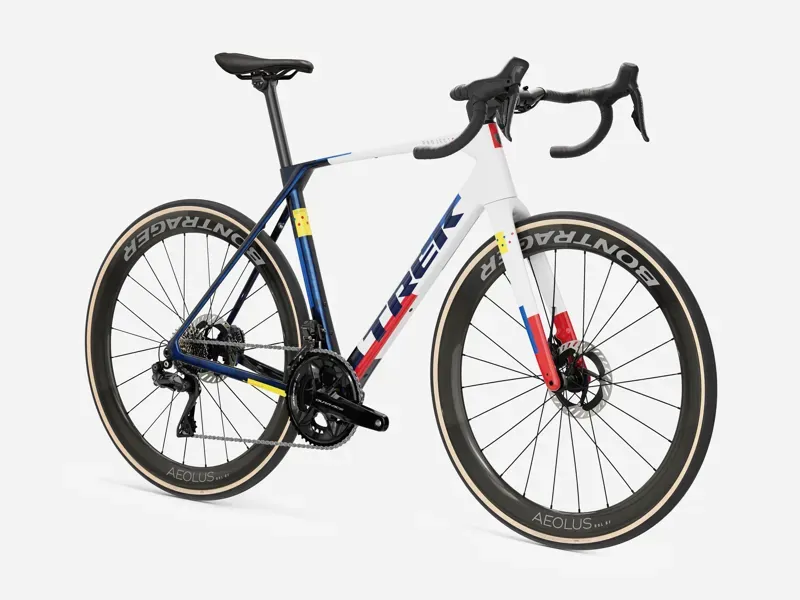 Trek Domane SLR 9 Gen 5 Navy Smoke/Trek White-1